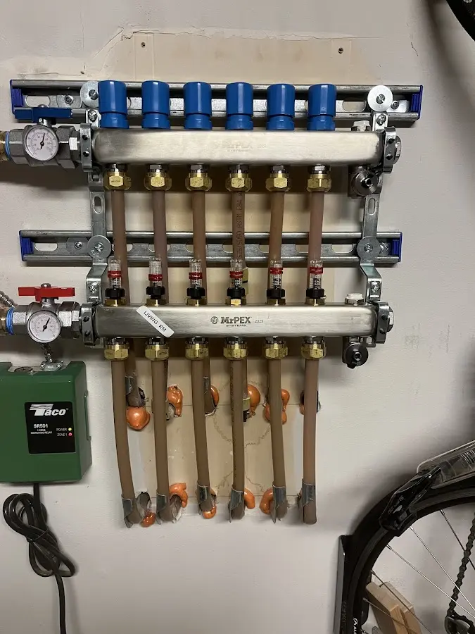 Plumber performing Water Heater Repair at a residential property in Pemberton